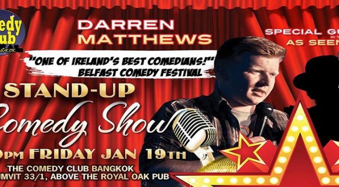 STAND UP COMEDY SHOWCASE – DARREN MATTHEWS