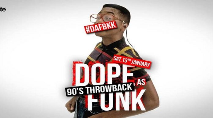DOPE AS FUNK 90’S THROWBACK