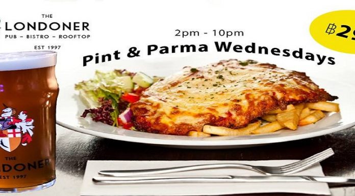 PINT & PARMA WEDNESDAYS