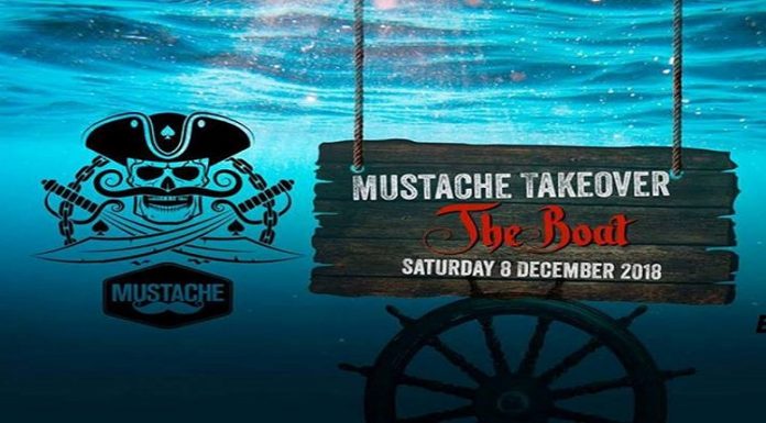 MUSTACHE TAKEOVER THE BOAT