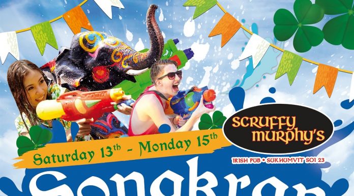 SCRUFFY MURPHY’S SONGKRAN PATIO PARTY