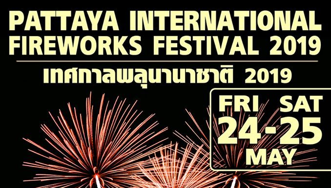 PATTAYA INTERNATION FIREWORKS FESTIVAL 2019 @ I BAR