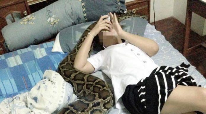 SHE LIKES A BIG ONE IN HER BED