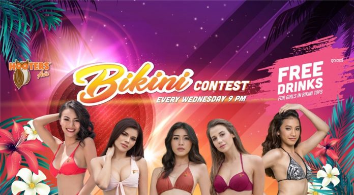 BIKINI CONTEST @ HOOTERS SILOM