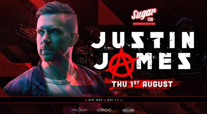 JUSTIN JAMES @ SUGAR CLUB BKK