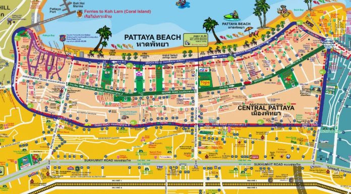 USEFUL PATTAYA MAPS FOR FIRST TIME VISITORS