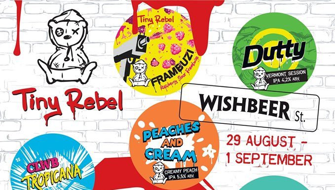 TINY REBEL TAP TAKEOVER @ WISHBEER