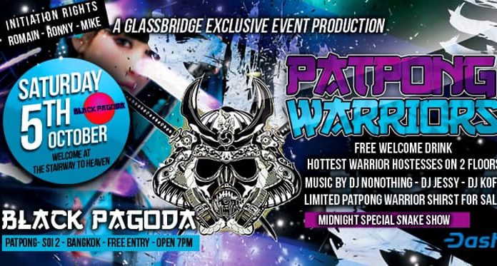 PATPONG WARRIORS @ BLACK PAGODA