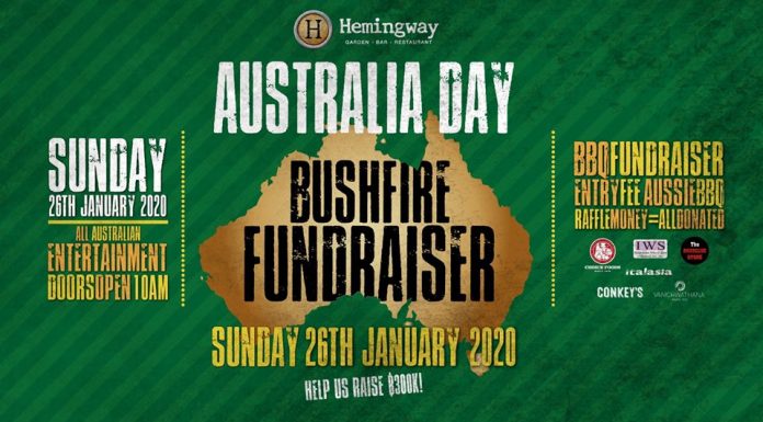 AUSTRALIA DAY – BUSHFIRE FUNDRAISER
