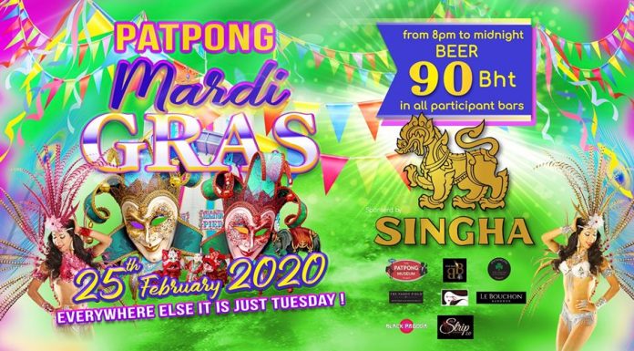 PATPONG MARDI GRAS 2020