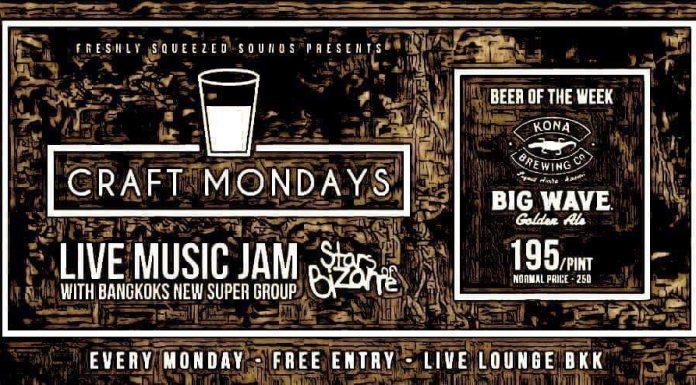 CRAFT MONDAYS @ LIVE LOUNGE