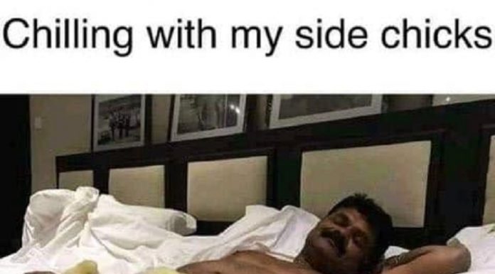 THIS FELLA IS A HIT WITH THE CHICKS!