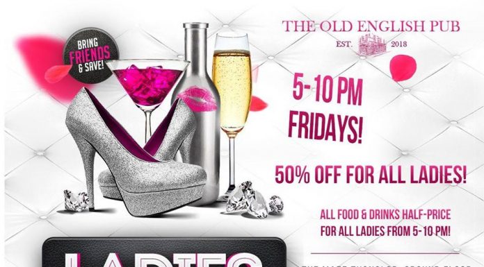 Ladies night @ The Old English Pub