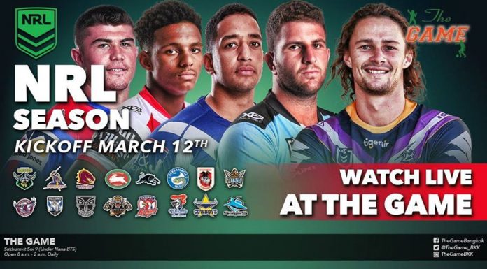 National Rugby League @ The Game Bangkok