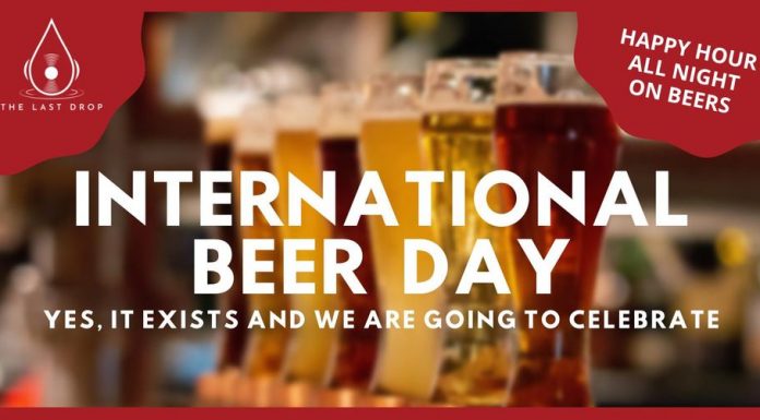 International beer day @ The Last Drop
