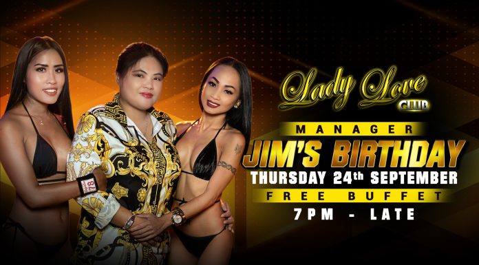 Jim’s Birthday @ Lady Love Pattaya