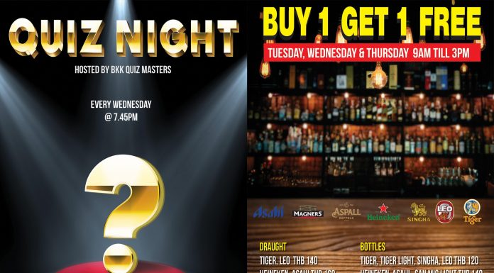 Quiz Night @ The Royal Oak Bkk