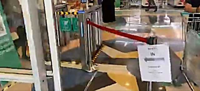 No mask, no entry: Video of automatic face scanner at Thai store goes viral