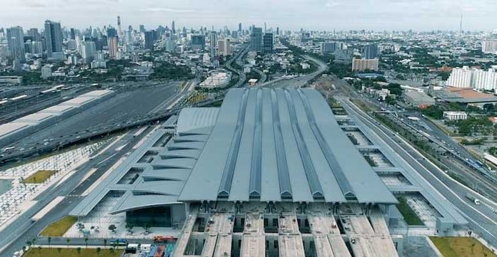 Thailand on track to open largest rail station in Southeast Asia