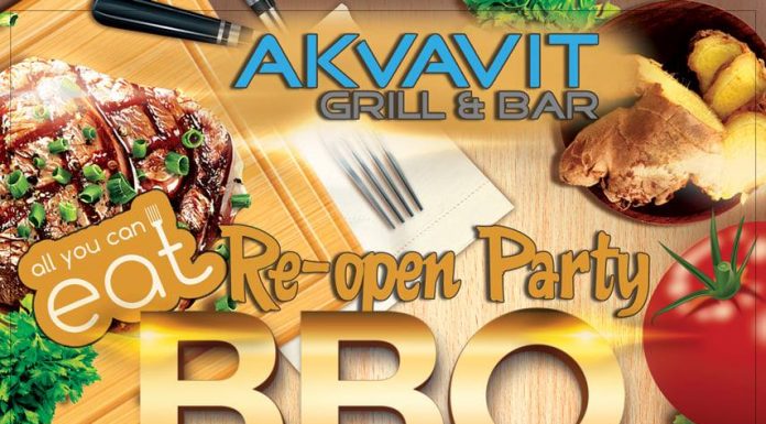 Akvavit Grill & Bar Re-opening Party.