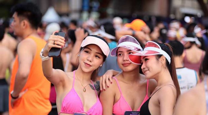 Pattaya: Saturday’s Bikini Night Run a great success