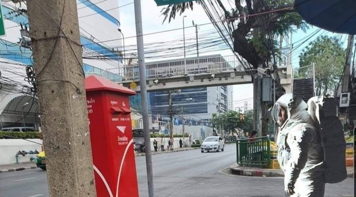 Thai astronaut training.