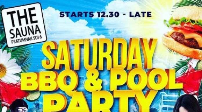 BBQ & Pool Party @ The Sauna, Pattaya
