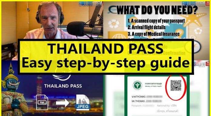 THAILAND PASS. Easy step-by-step guide (5th November 2021).