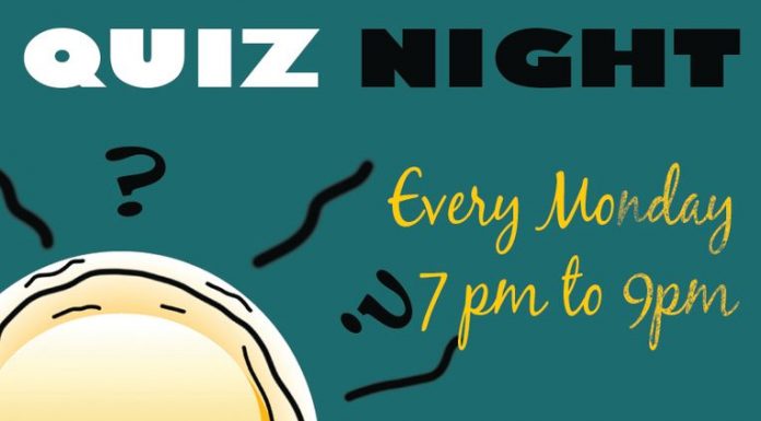 P.J O’Brien’s Quiz Night Every Monday @ 7 pm