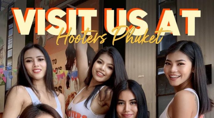 Let’s have fun tonight at Hooters Phuket!