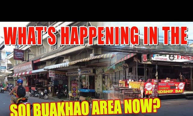 Soi Buakhao in Pattaya, an area that has so much to offer bars, restaurants and much more..