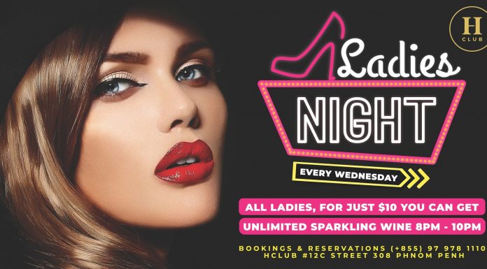 Ladies Night with Free Flow Sparkling Wine Every Wednesday @ HClub