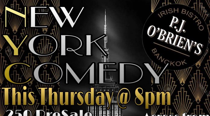 NEW YORK COMEDY @ P.J. O’BRIEN’S