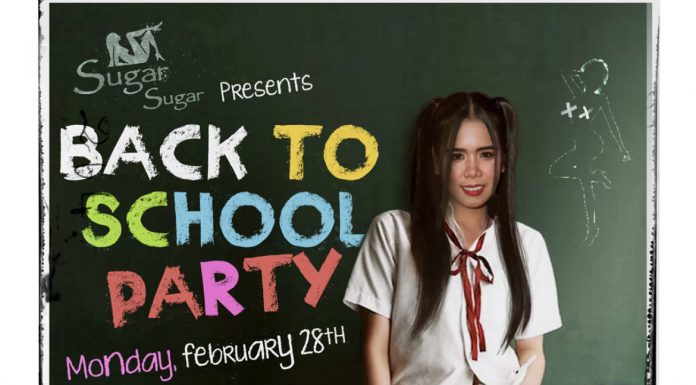 BACK TO SCHOOL PARTY @ SUGAR SUGAR