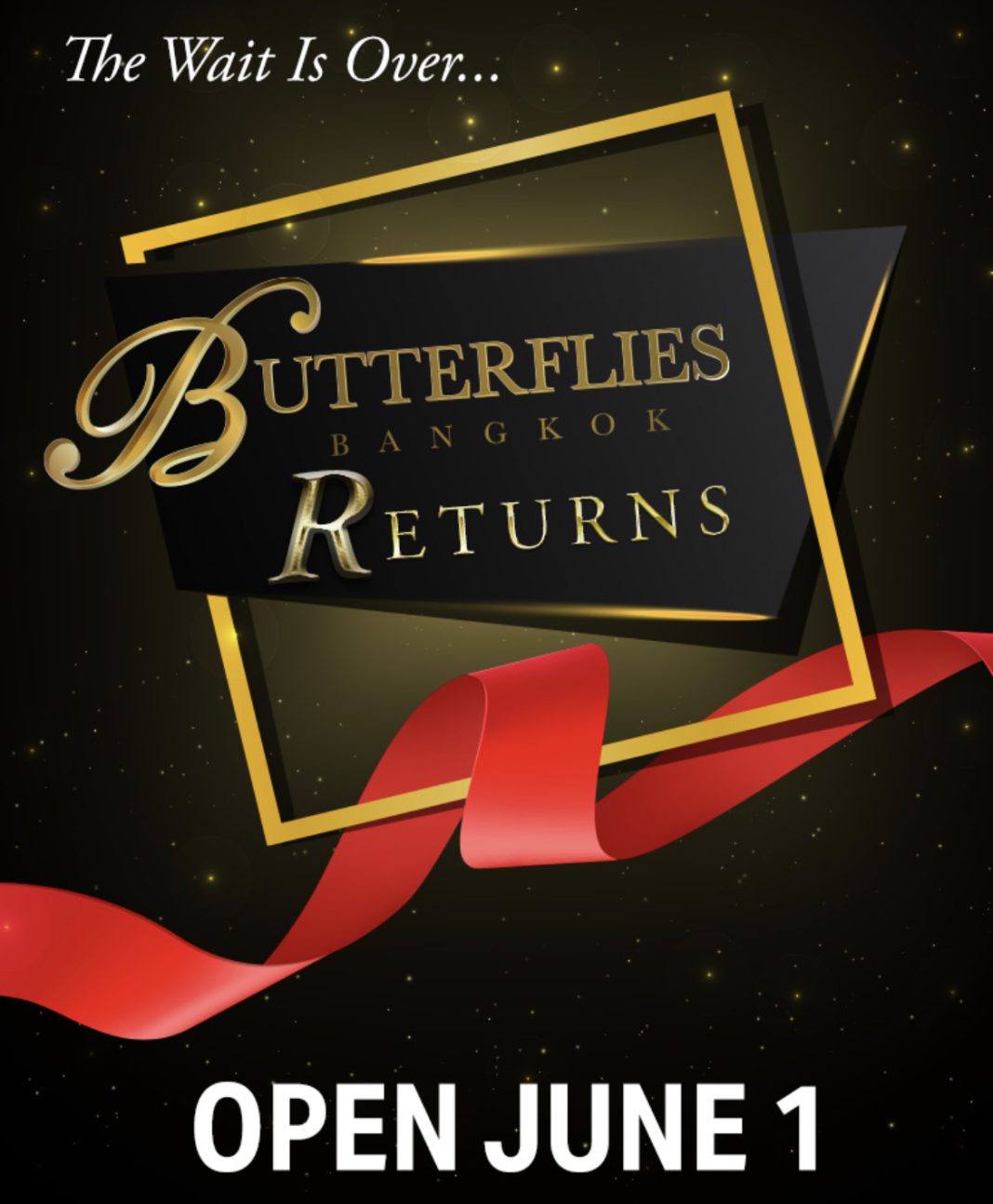 BUTTERFLIES RETURNS JUNE 1st Chrome Crumpet