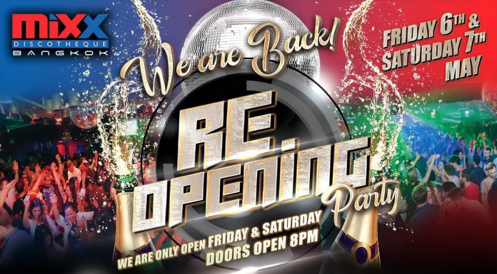 MIXX CLUB BANGKOK RE-OPENING PARTY