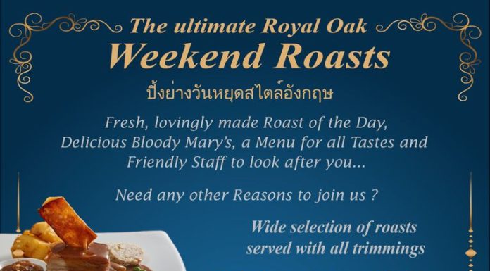 WEEKEND ROASTS @ THE ROYAL OAK BKK