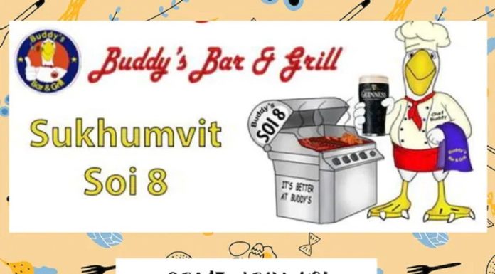 BUDDY’S BAR & GRILL OPENING FRIDAY 9th SEPTEMBER