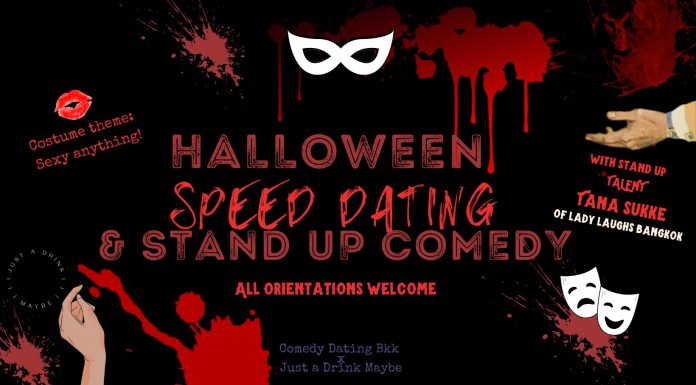 Halloween Speed Dating & Stand-Up Comedy