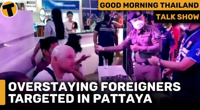 Overstaying Foreigners Crackdown in Pattaya, Thailand