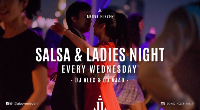 Salsa & Ladies Night – Every Wednesday @ Above Eleven