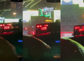 VIDEO: Taxi meter rises suspiciously quickly in Bangkok, Thailand