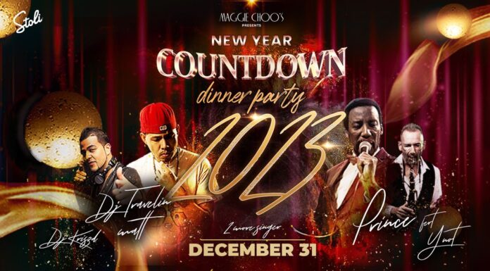 Maggie Choo’s New Year – Live band Countdown