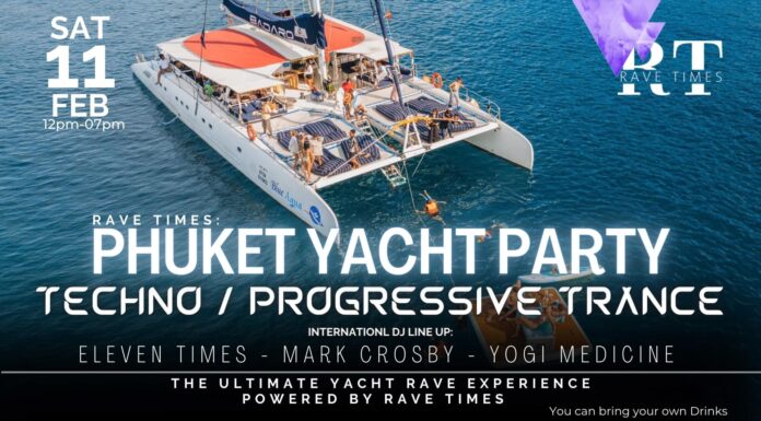 Phuket Yacht Party (Techno & Progressive Trance)