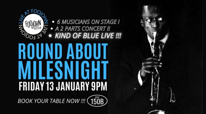 ROUND ABOUT MILESNIGHT live at Foojohn jazz club