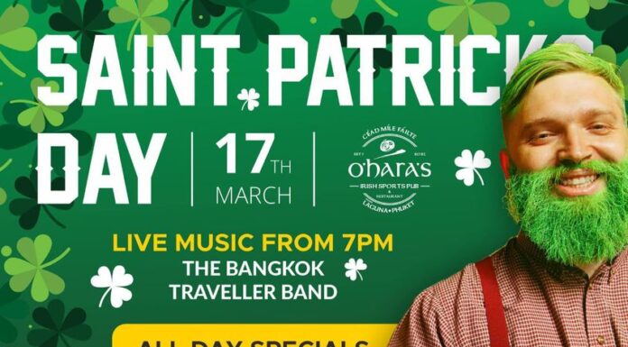 St Patrick’s Day @ O’Hara’s Phuket