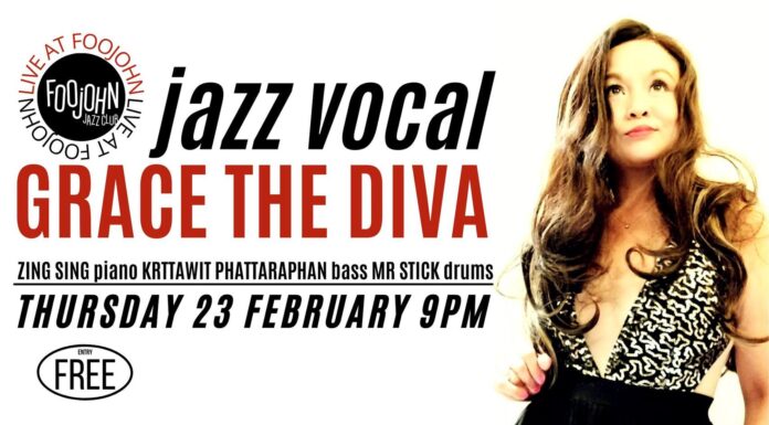 GRACE THE DIVA live at Foojohn jazz club