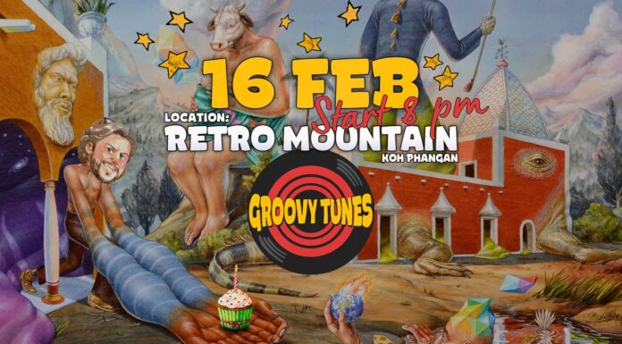 Groovy Tunes @ Retro Mountain (Koh Phangan)
