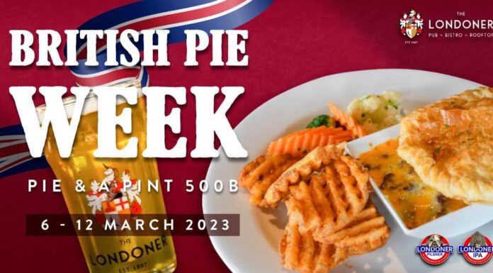 British pie week at The Londoner Brew Pub