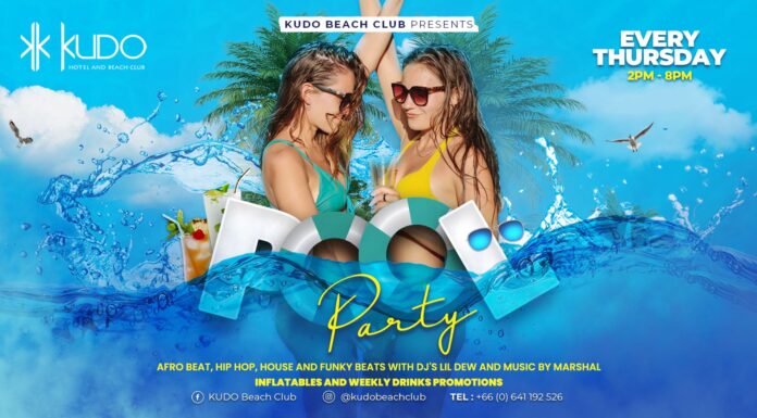 Pool party @ Kudo Beach Club